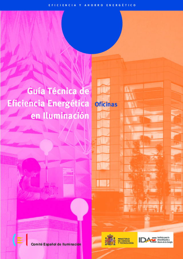 Guía técnica de iluminación eficiente en Oficinas