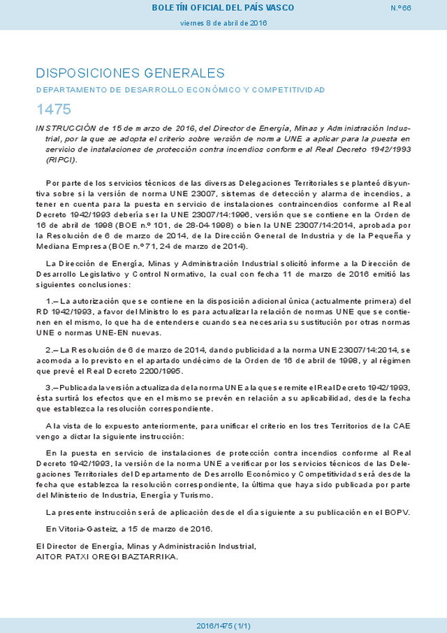 DISPOSICIONES GENERALES DEPARTAMENTO DE DESARROLLO ECONÓMICO Y COMPETITIVIDAD