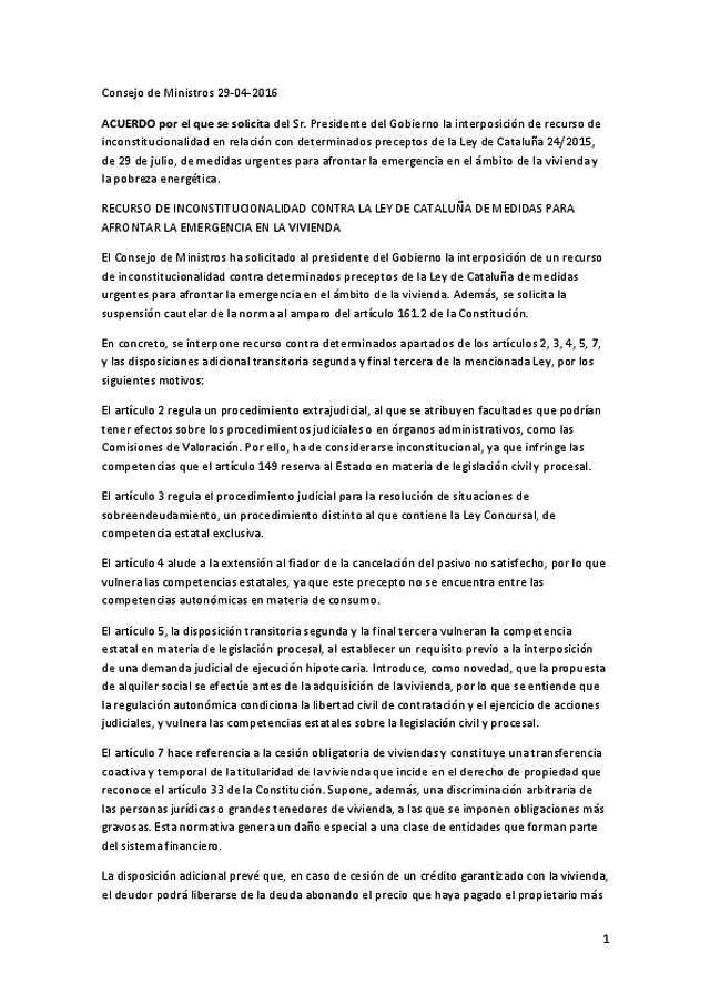 Consejo de Ministros