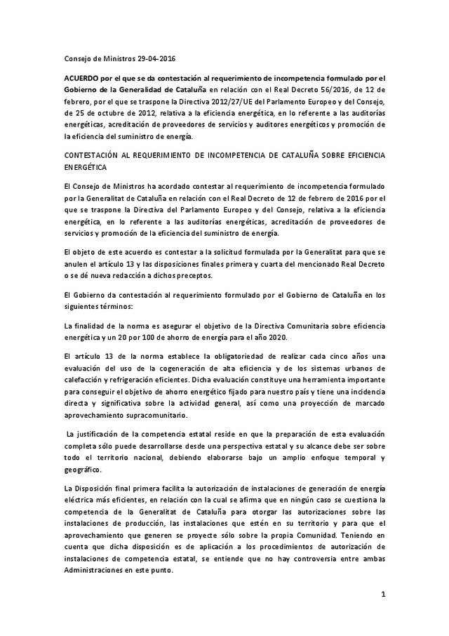 Consejo de Ministros