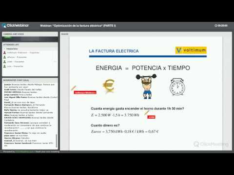 Webinar - Gestor energético: Optimización de la Factura Eléctrica (PARTE I)