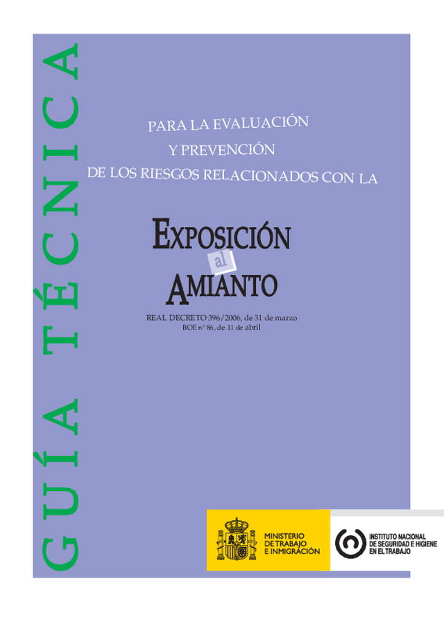 Amianto: Guía técnica