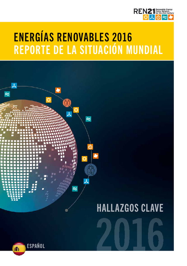 Energías renovables 2016: Reporte de la situación mundial