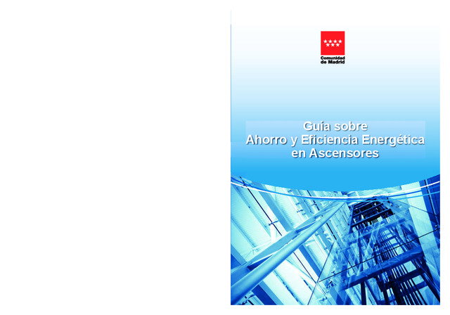 Guía sobre Ahorro y Eficiencia Energética en Ascensores