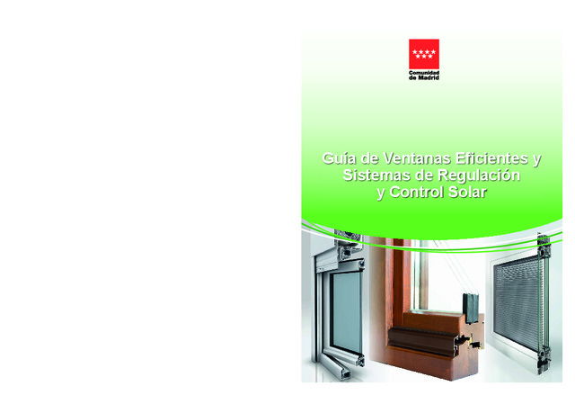 Guía de Ventanas Eficientes y Sistemas de Regulación y Control Solar