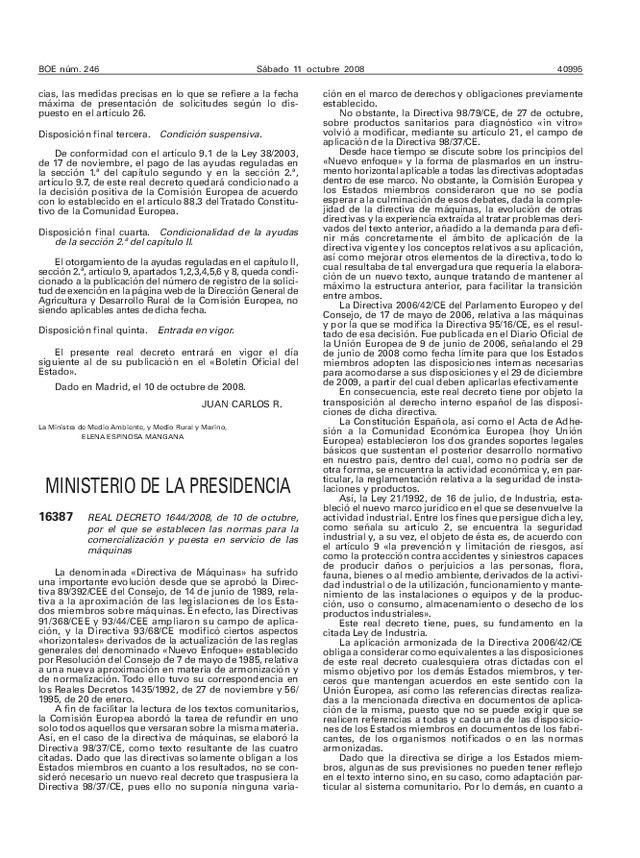 BOE núm. 246