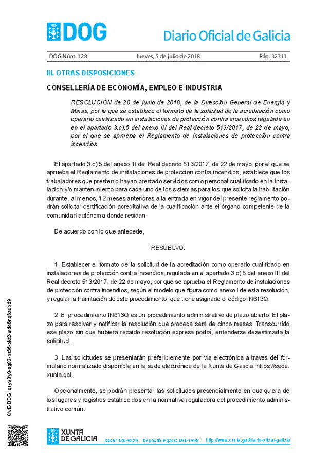 Voltimum ES Novedades normativa - Julio 2018 - Protección contra incendios