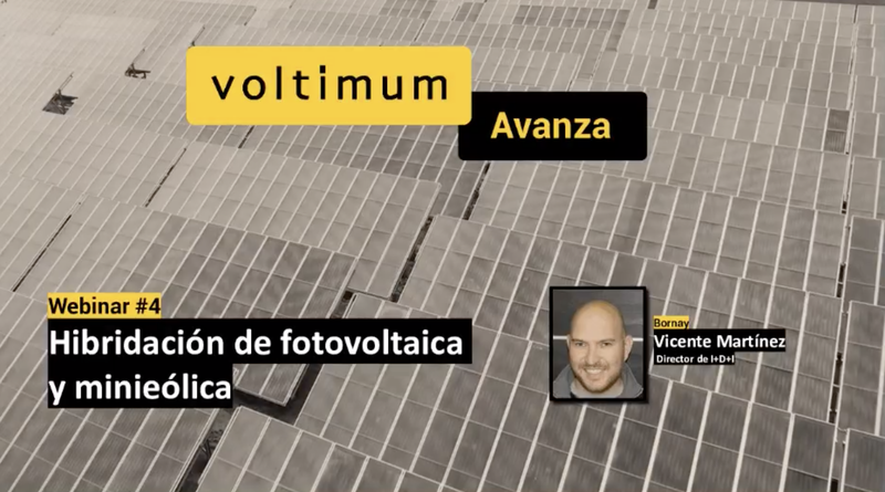 Bornay - Hibridación de fotovoltaica y minieólica