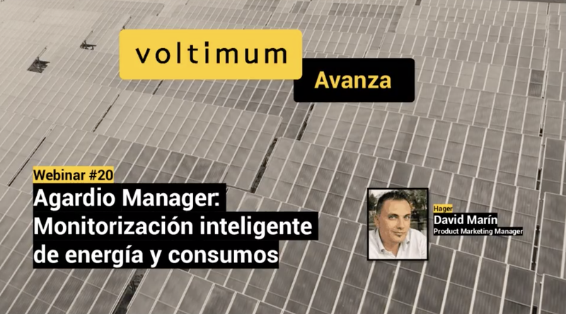 Hager - Agardio Manager: Monitorización inteligente de energía y consumos