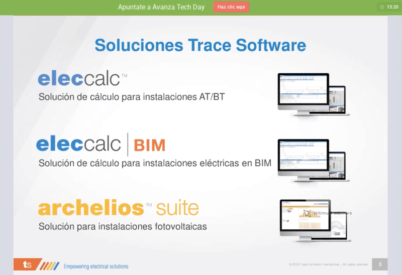 TRACE - Dimensiones proyectos eléctricos seguros con elec calc™