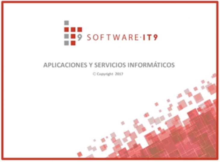 IT9 - Aplicaciones y servicios informáticos
