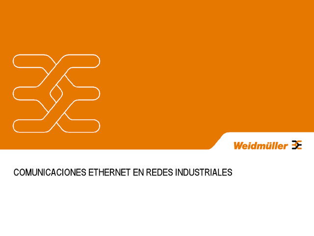 Presentación de Jaime Cabrera (Weidmüller) en el webinar de Automatización Industrial