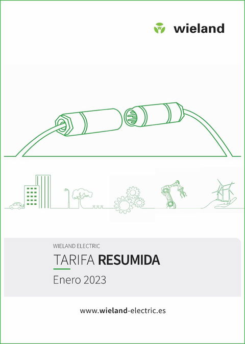 Wieland Electric presenta la nueva tarifa resumida para el año 2023