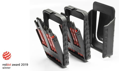 El premio Red Dot 2019 es para las nuevas cajas de slimBits de Wiha