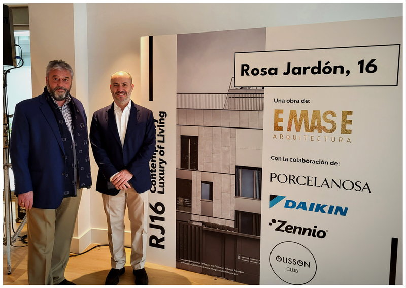 La domótica Zennio y EMASE Arquitectura juntos en el proyecto residencial Rosa Jardón 16 en Madrid