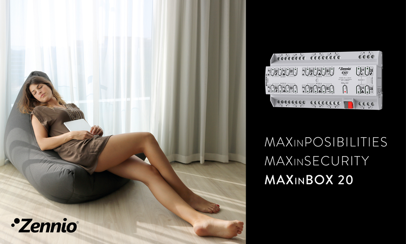 MAXinBOX 20 de Zennio: La Solución Definitiva para el Control Domótico