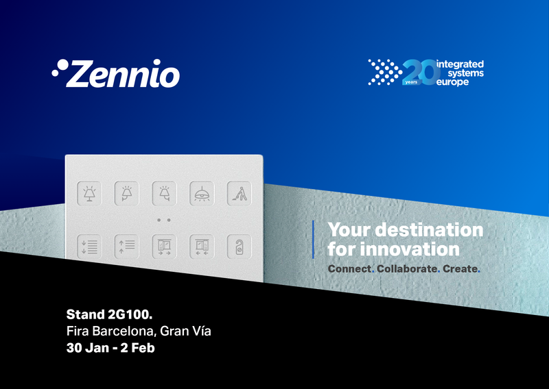 Zennio presente en ISE 2024 con su espacio 'Art Solutions Gallery'