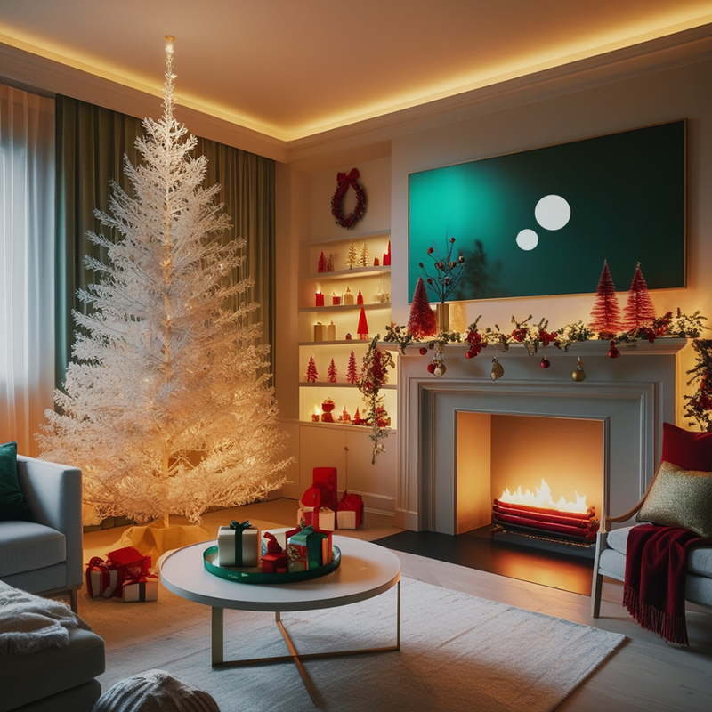 La magia de la domótica en Navidad: Calidez, eficiencia y confort para el invierno