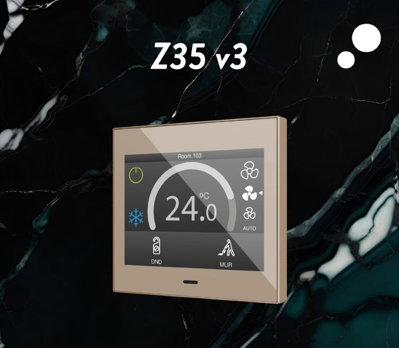 Zennio reinventa la experiencia domótica con la nueva pantalla táctil Z35 V3