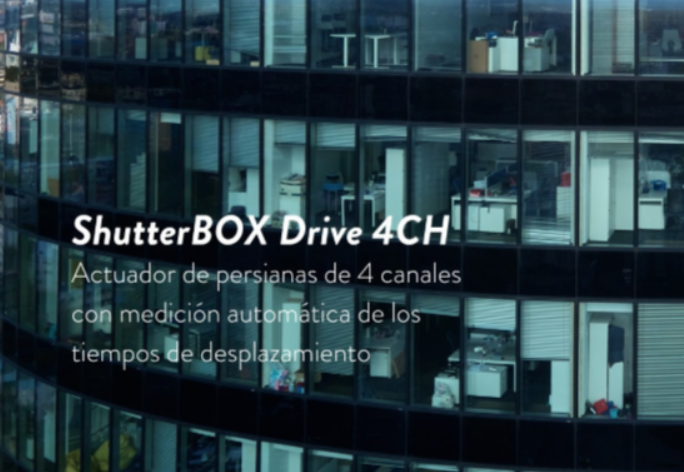 ShutterBOX Drive 4CH: Revolucionando la automatización de persianas  