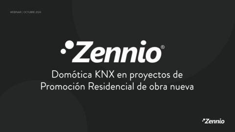 Domótica KNX en proyectos de Promoción Residencial de obra nueva