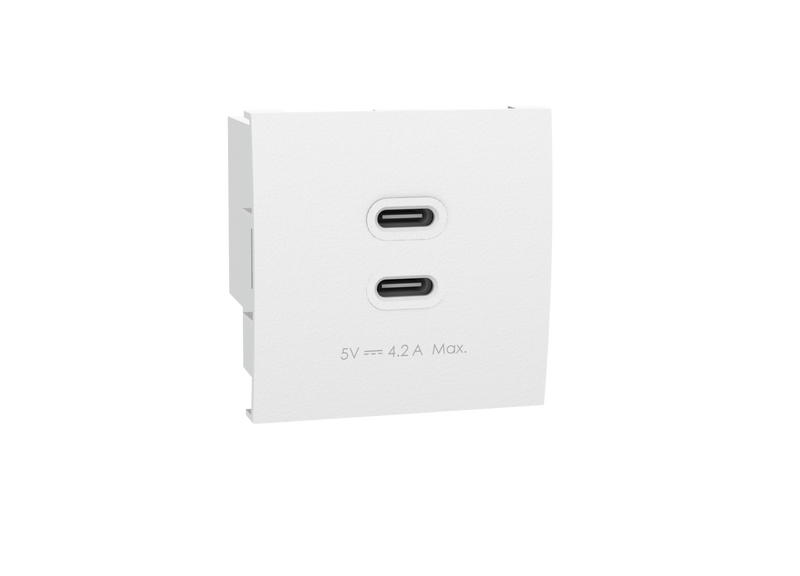 Nuevo Módulo 45×45 Cargador Doble USB C