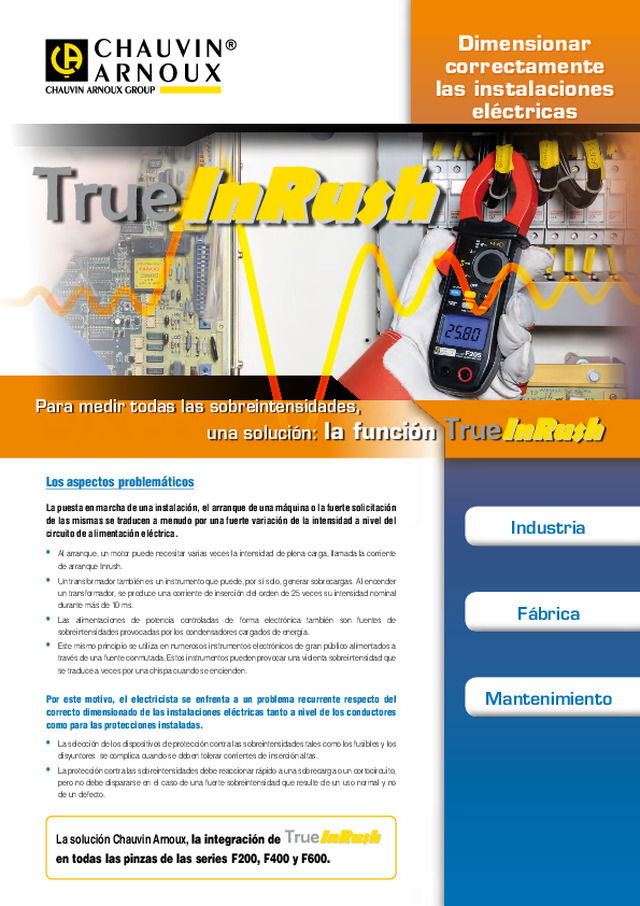 Dimensionar correctamente las instalaciones eléctricas