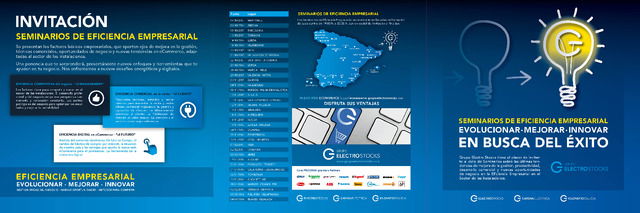 Folleto Seminarios Eficiencia empresarial para Instaladores