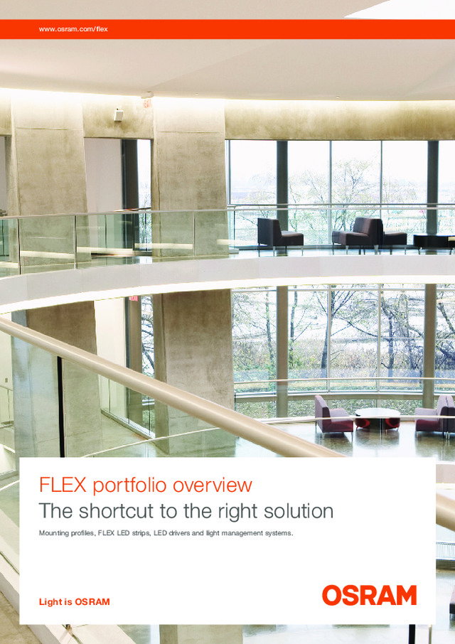 FLEX portfolio overview Osram
