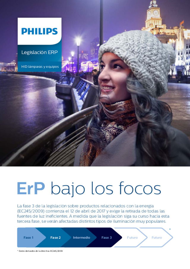 Legislación ERP: HID Lámparas y Equipos