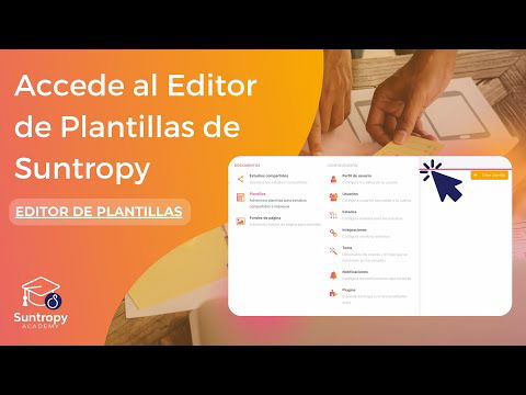 Editor de Plantillas de Suntropy