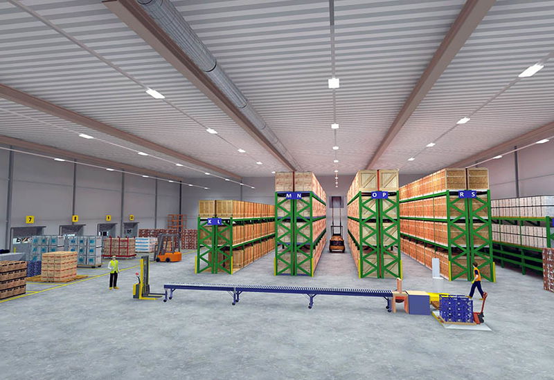 ¿Cómo iluminar un almacen?