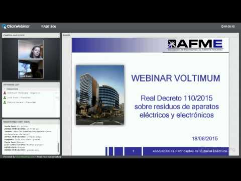 Webinar premium Nueva normativa sobre residuos eléctricos y electrónicos (RAEE)