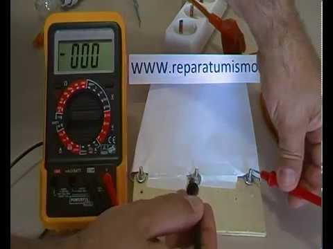 COMO SABER CUAL ES EL NEUTRO Y LA TOMA DE TIERRA SIN VER EL COLOR DEL CABLE