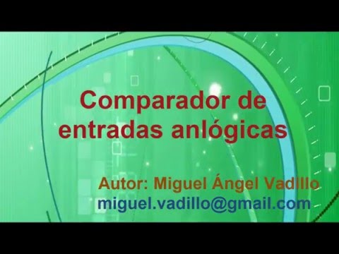 Comparador de entradas analógicas