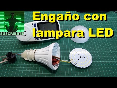 Lámpara LED china ¿lo barato sale caro?