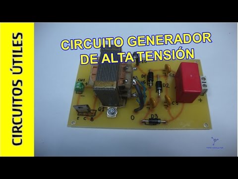 Generador de alta tension basado en la raqueta matamoscas