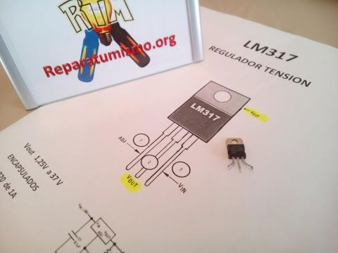 Checkeo básico del LM317 Regulador de Voltaje