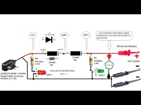 Alimentador sencillo para reparación de móviles - PARTE 2