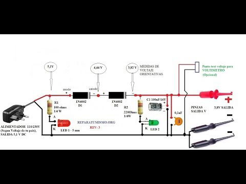 Alimentador sencillo para reparación de móviles - PARTE 3