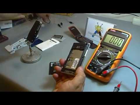 Baterías de móvil y smartphone de 3 PIN y 4 PIN, 2 de ellos negativos