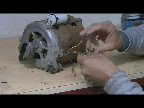 Identificar un motor de 6 cables sin multímetro