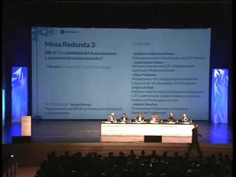 MR3: "La viabilidad del Autoconsumo y su potencial socioeconómico”