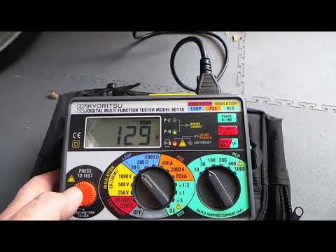 Ensayo 3. Resistencia de lazo y estimación de la R de protección, para tensiones no normalizadas