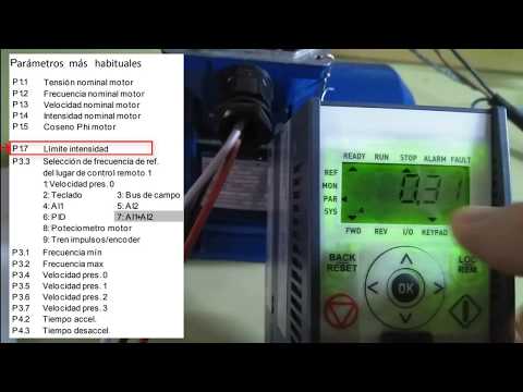 Variador de Frecuencia HYUNDAI N800S. Puesta en marcha rápida