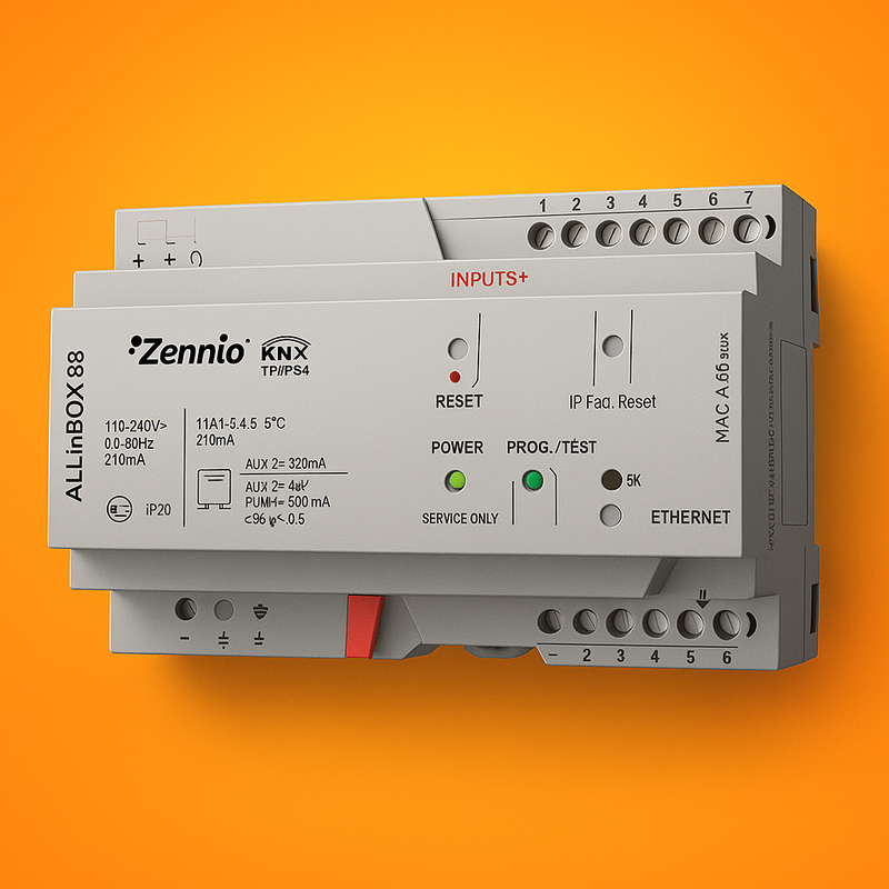 ALLinONE de Zennio: El poder de la integración total en domótica KNX 