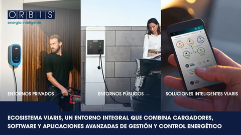 ORBIS consolida el Ecosistema VIARIS como la solución más completa para la recarga inteligente de vehículos eléctricos