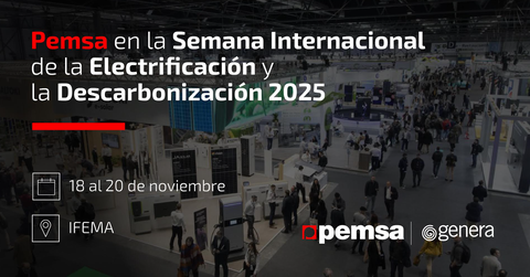 Pemsa apuesta por la electrificación y descarbonización estando presente en GENERA 2025
