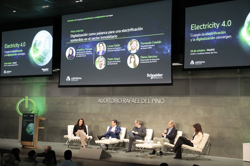 Schneider Electric y ASPRIMA reúnen a líderes del sector de la construcción en la segunda edición de Electricity 4.0