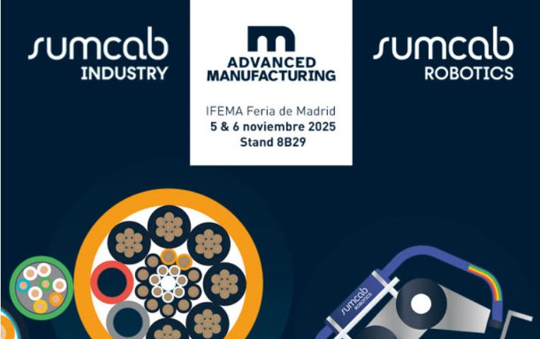 Sumcab exhibirá en MetalMadrid 2025 sus soluciones en cableado y sistemas para la automatización industrial
